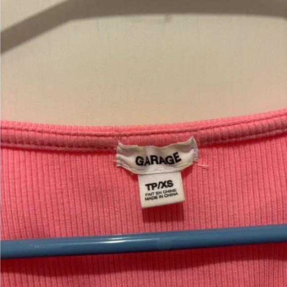 GARAGE XS CORSET CROPPED TSHIRT - Picture 3 of 3